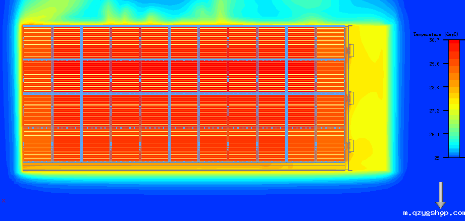 电芯温度示意图